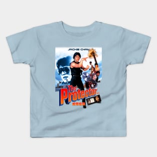 Jackie Chan: THE PROTECTOR (Eagle Claw) Kids T-Shirt